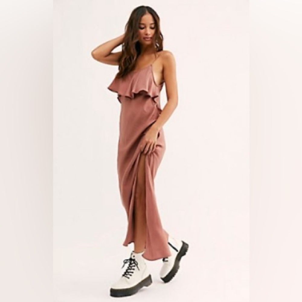 Free People Hadley Slip Dress size Large NWT